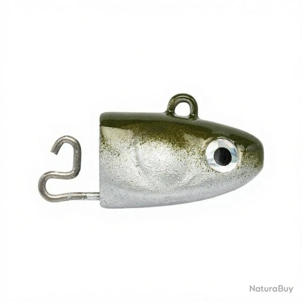 T�te plomb�e FIIISH Black minnow 200 Off shore 120g Kaki - BM040 - x1