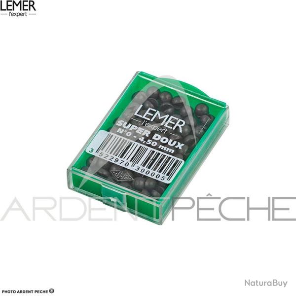 LEMER Plomb super doux boite glissi�re 30g n�2/0
