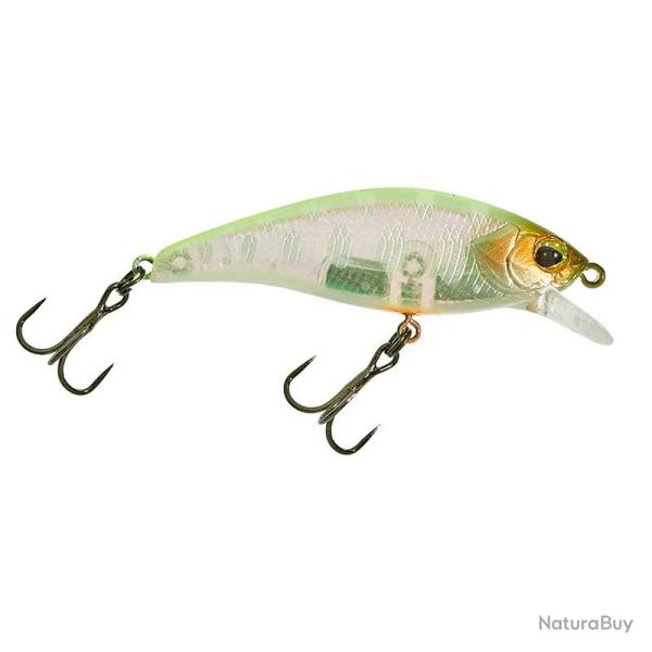 Poisson nageur ILLEX Flat tricoroll 55 S Chartreuse back yamame