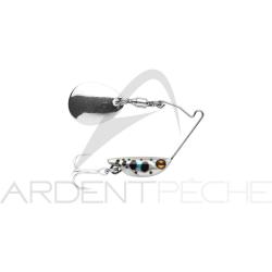 Micro spinnerbait ADAMS Nano&acute;X 4g Silver amago