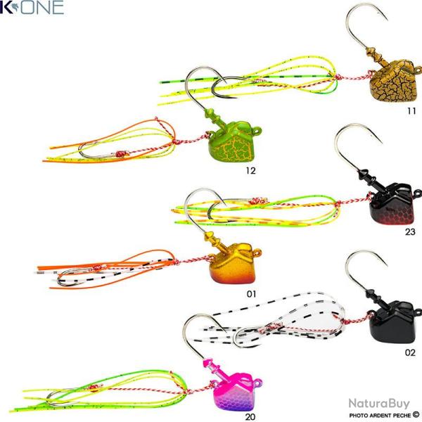 T�te plomb�e K ONE Tenya jigsten 25g 23