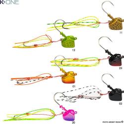 T&ecirc;te plomb&eacute;e K ONE Tenya jigsten 15g 01