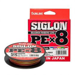 Tresse SUNLINE Siglon braid 8X multicolor 200m PE1 (0.171mm)