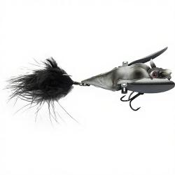 Poisson nageur SAVAGE GEAR 3D bat 10cm Gris