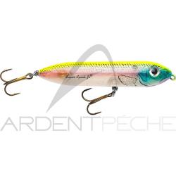 Poisson nageur HEDDON Super spook Jr mini HOS Dos jaune
