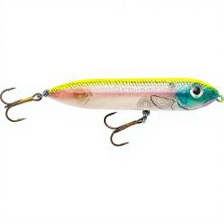 Poisson nageur HEDDON Super spook Jr mini HOS Dos jaune