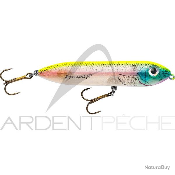 Poisson nageur HEDDON Super spook Jr mini HOS Dos jaune
