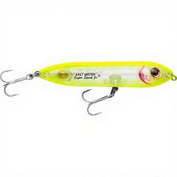Poisson nageur HEDDON Super spook Jr mini 23 Double jaune