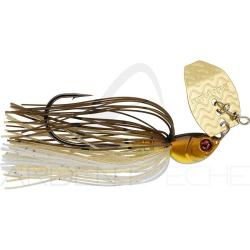 Chatterbait SAKURA Cajun bladed jig 10.5g JC18 Golden shiny