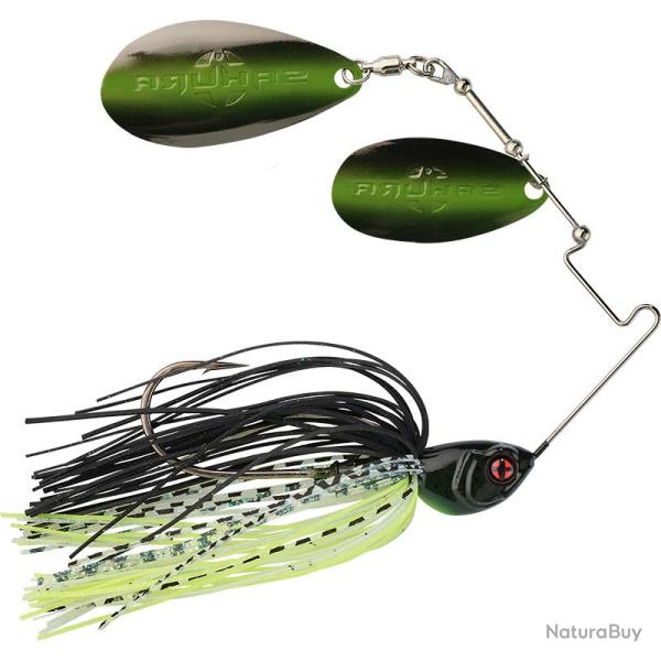 SAKURA Cajun spinnerbait 10.5g JC20 Black chart