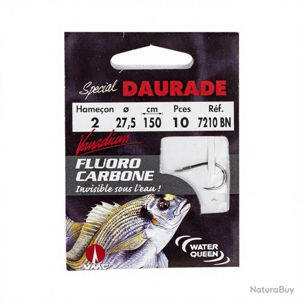 Hame�ons mont�s WATER QUEEN Sp�cial daurade non boucl� 150cm H1 - 0.30mm