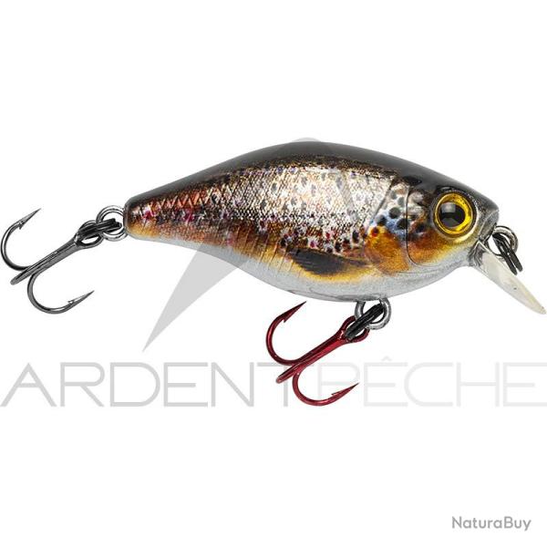 Poisson nageur SPRO Ikiru naturals mini crank 38 F SL Brown trout