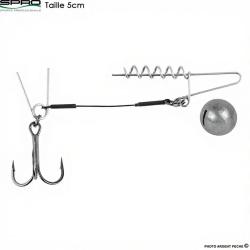Monture SPRO Softbait spiral stinger 13cm / H1/0 + H1