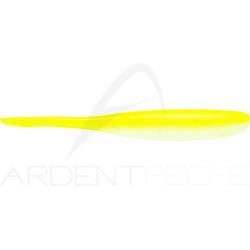 Leurre souple KEITECH Shad impact 2 S14 White chartreuse