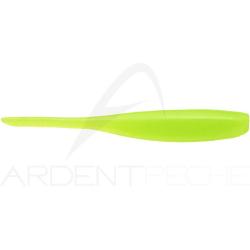 Leurre souple KEITECH Shad impact 2 026 Clear chartreuse glow