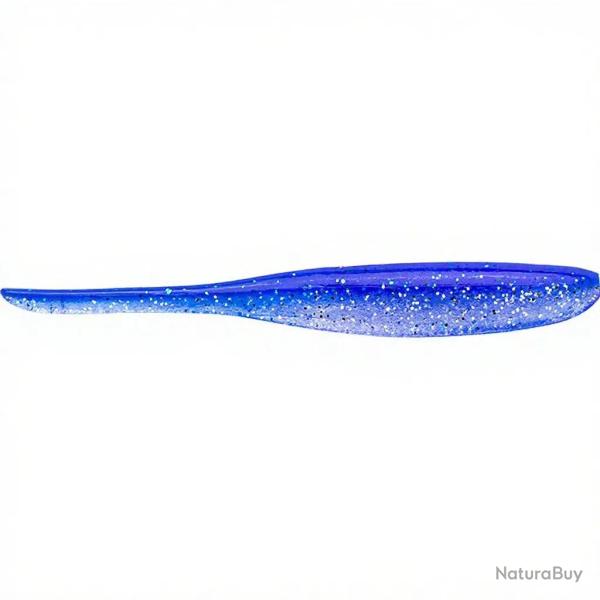 Leurre souple KEITECH Shad impact 2 S19 Sparkling silver