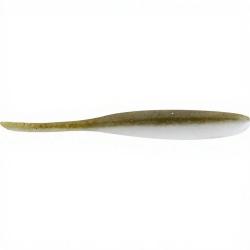 Leurre souple KEITECH Shad impact 2 S21 White ayu