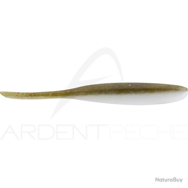 Leurre souple KEITECH Shad impact 2 S21 White ayu