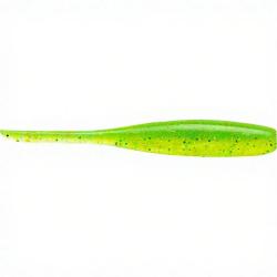Leurre souple KEITECH Shad impact 5 424 Lime/Chartreuse