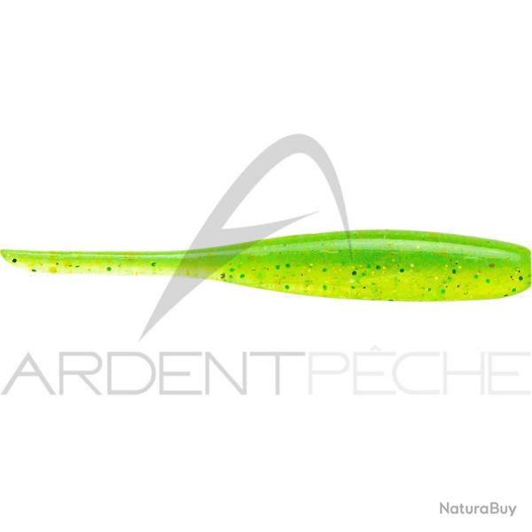Leurre souple KEITECH Shad impact 5 424 Lime/Chartreuse