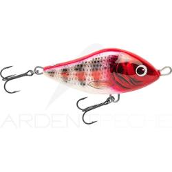 Poisson nageur SALMO Slider 12 S Holographic red head stripper