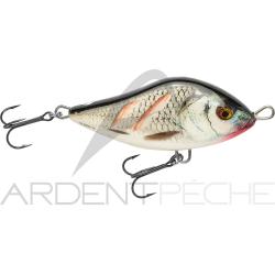 Poisson nageur SALMO Slider 12 S Wounded real grey shiner