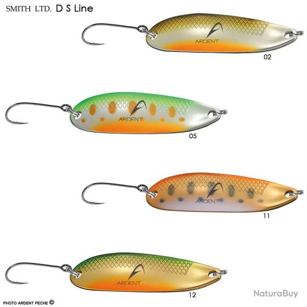 Cuiller ondulante SMITH D S Line 30 02