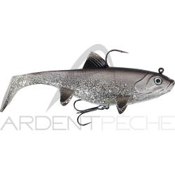 Leurre souple FOX RAGE Replicant 18cm wobble UV Silver bait fish