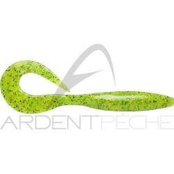 Leurre souple SAWAMURA One up curly 3.5 020 Chartreuse