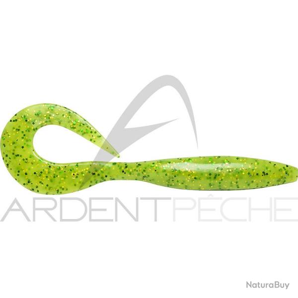 Leurre souple SAWAMURA One up curly 3.5 020 Chartreuse