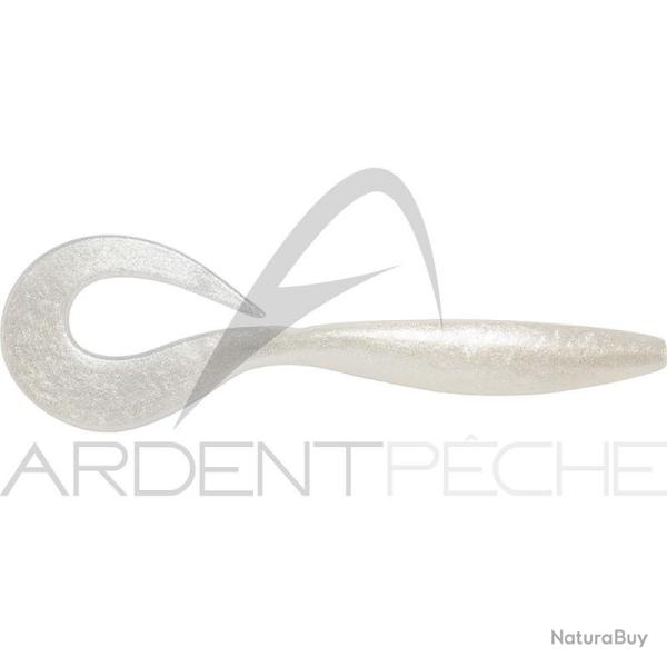 Leurre souple SAWAMURA One up curly 3.5 027 Silky white