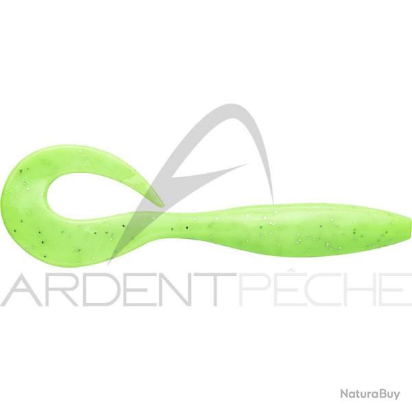 Leurre souple SAWAMURA One up curly 3.5 124 Silver mint candy
