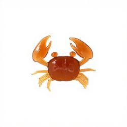Leurre souple NIKKO Super little crab Green Pumpkin 353