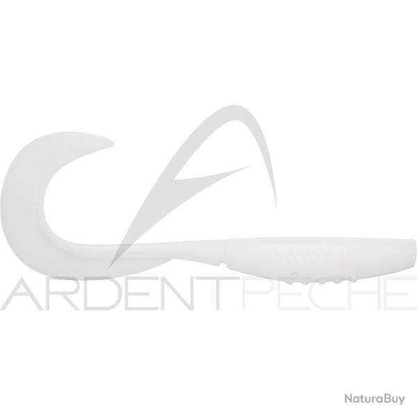 Leurre souple MEGABASS X Layer curly 3.5 Solid White