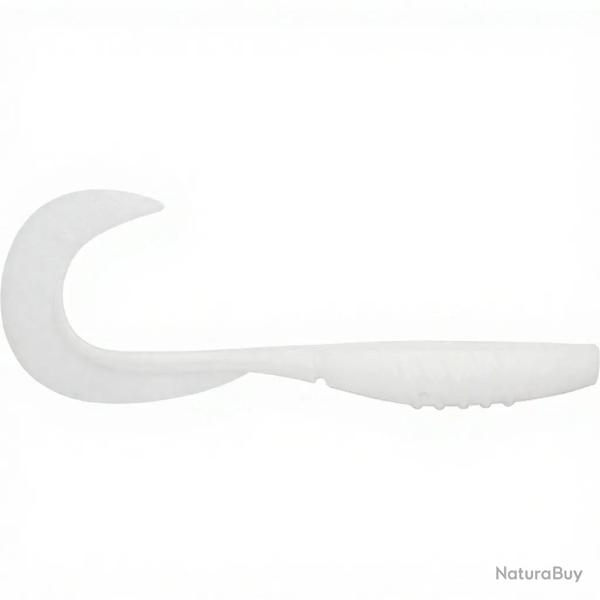 Leurre souple MEGABASS X Layer curly 3.5 Solid White