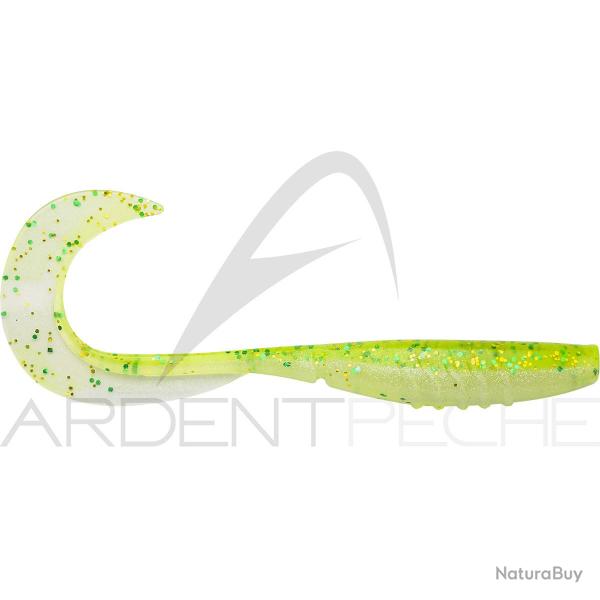 Leurre souple MEGABASS X Layer curly 3.5 Lime Shad