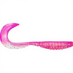 Leurre souple MEGABASS X Layer curly 3.5 Pink Glitter