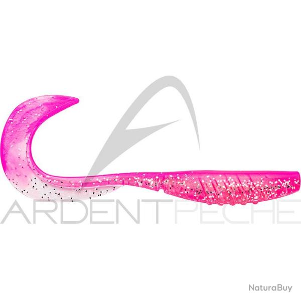 Leurre souple MEGABASS X Layer curly 3.5 Pink Glitter