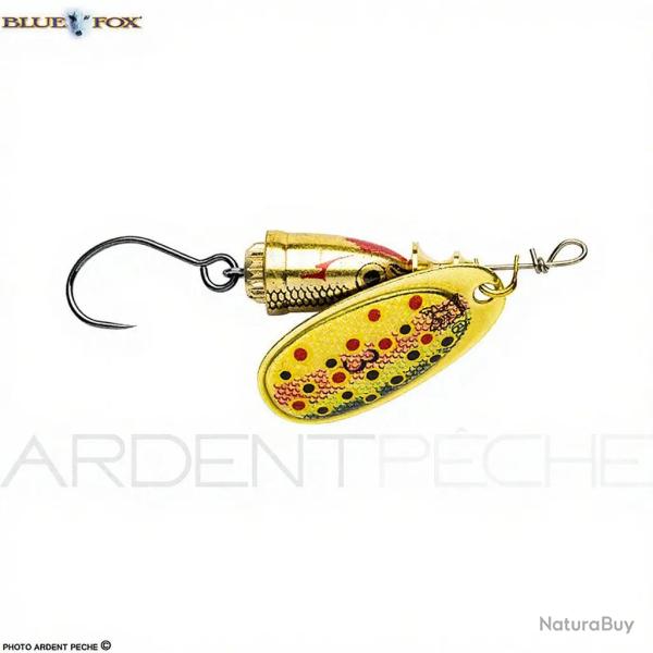 Cuiller BLUE FOX Vibrax shad hame�on simple TR n�2