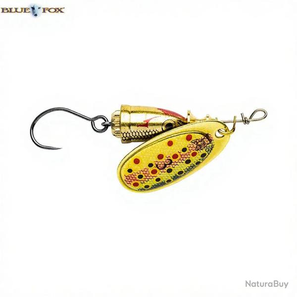 Cuiller BLUE FOX Vibrax shad hame�on simple TR n�3