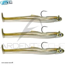 Leurre souple FIIISH Mud digger maxi combo 90 Kaki - MD1134