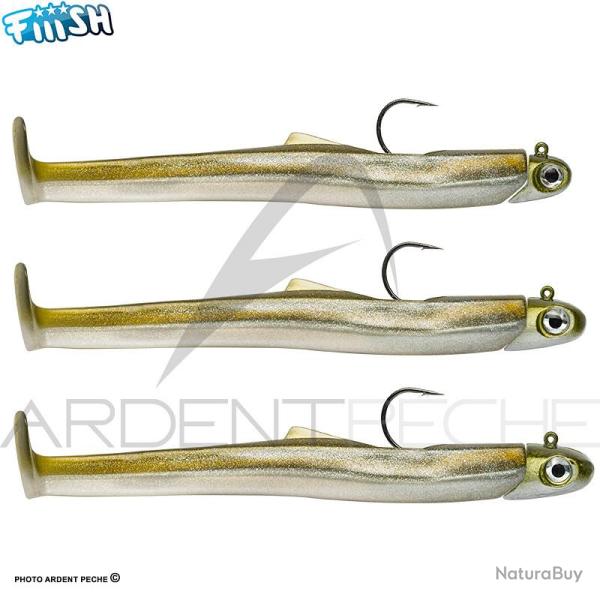 Leurre souple FIIISH Mud digger maxi combo 90 Kaki - MD1134