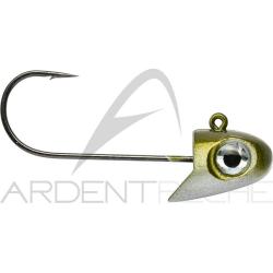 T&ecirc;te plomb&eacute;e FIIISH Mud digger 90 Medium 10g Kaki - MD1139 - x2