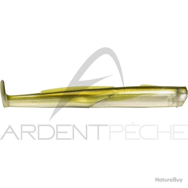 Leurre souple FIIISH Black eel corps 150 Kaki