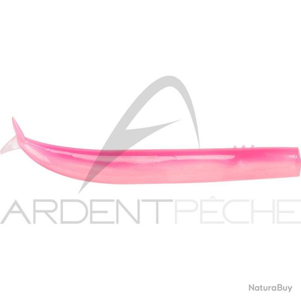 Leurre souple FIIISH Crazy sand eel corps 180 Rose fluo