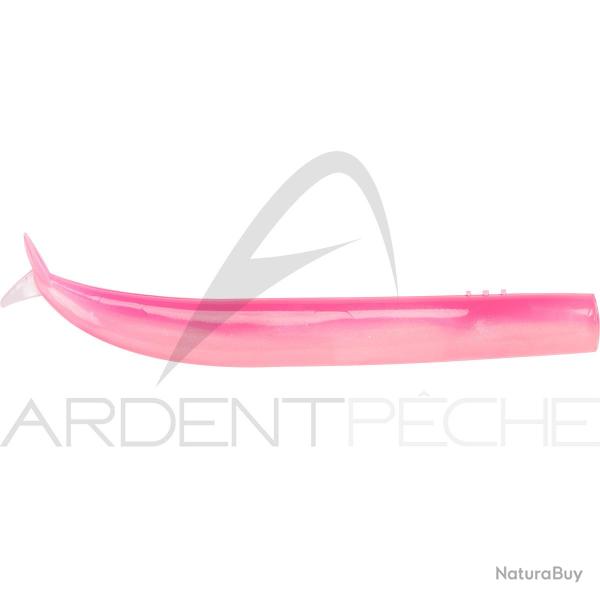 Leurre souple FIIISH Crazy sand eel corps 220 Rose fluo
