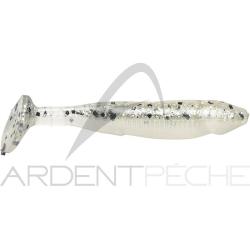Leurre souple BASS ASSASSIN Crappie dapper 336 Salt pepper silver phantom