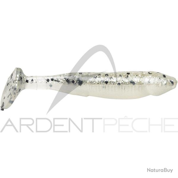 Leurre souple BASS ASSASSIN Crappie dapper 336 Salt pepper silver phantom