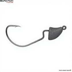 T&ecirc;te plomb&eacute;e SCRATCH TACKLE Finess nose jig head 7g H3/0