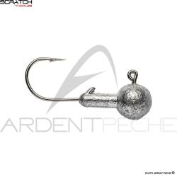 T&ecirc;te plomb&eacute;e SCRATCH TACKLE Aiko round jig head 14g H3/0
